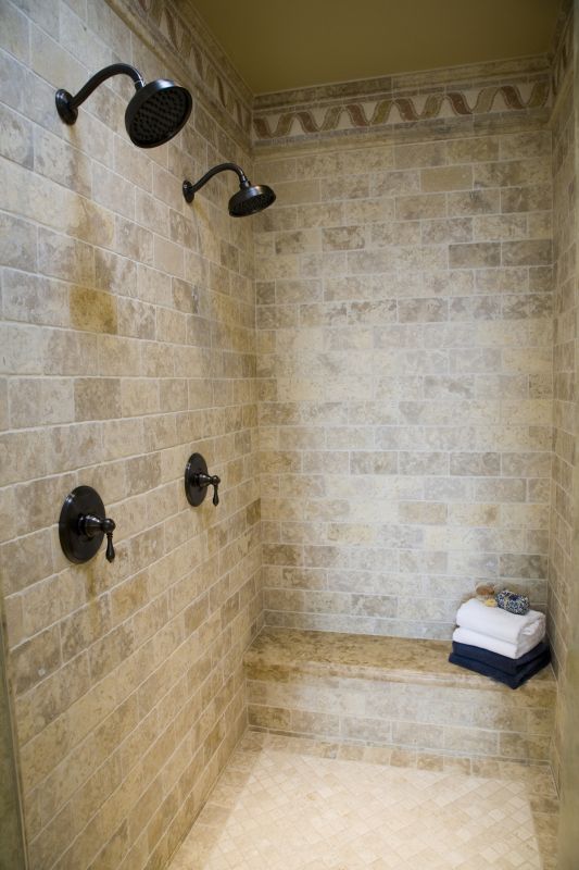Luxury Shower with Multiple Sprays